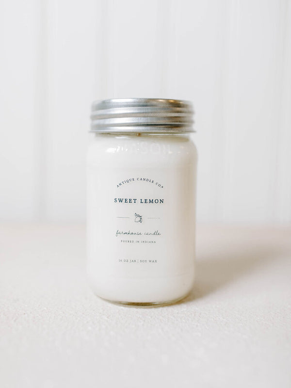 sweet lemon Candle