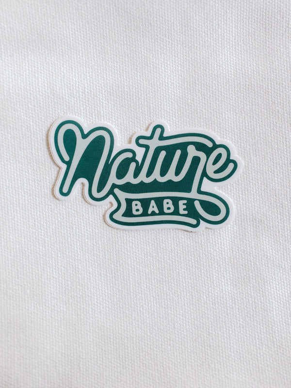 nature babe sticker