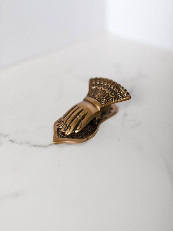 Brass Hand Clip - Med