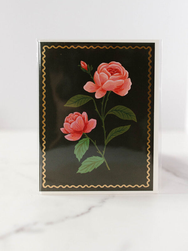 Pink Rose Card