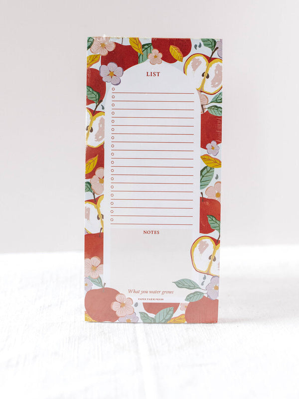 Apple Tree Market List Notepad