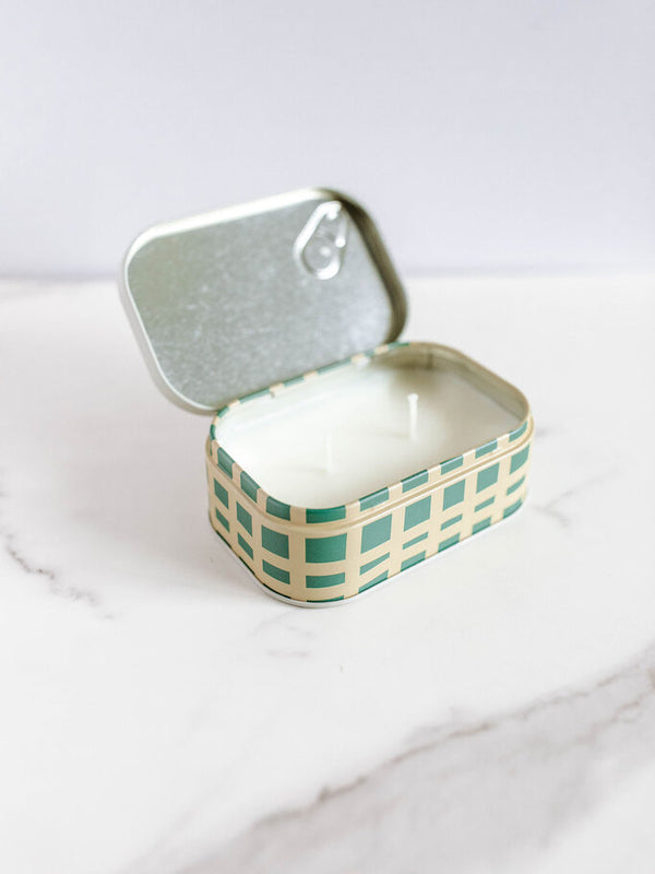 French Baguette Tin Candle