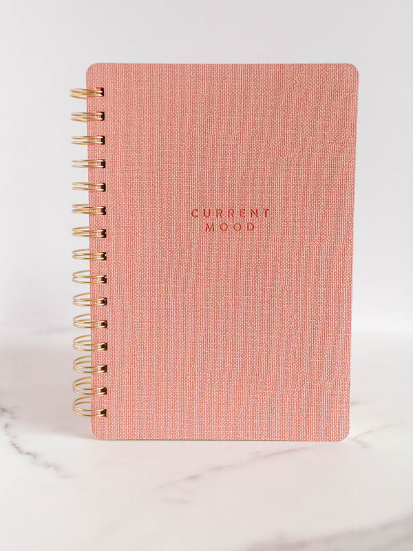Current Mood (Coral Pink) Notebook