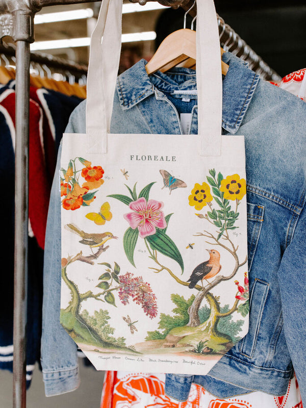 Floreale Canvas Tote