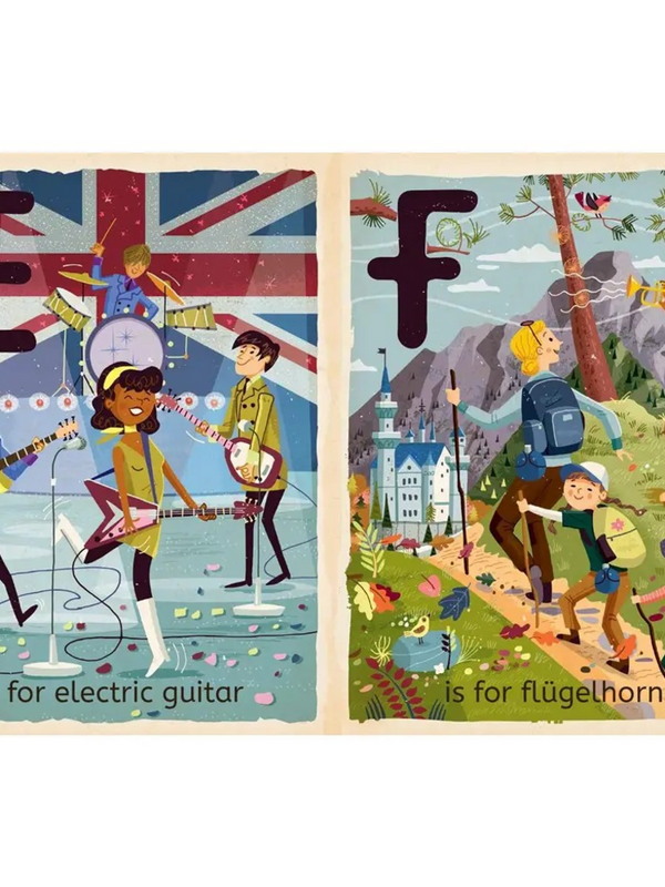 M Is For Music; Alphabet Board Book