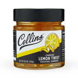 Italian Candied Lemon Peel Twist Cocktail Garnish - 10.9 oz