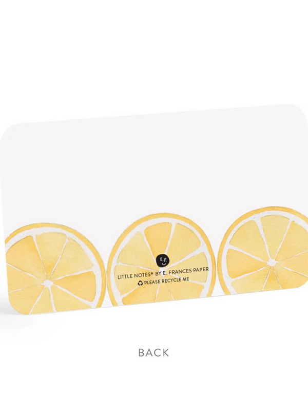 lemon little notes