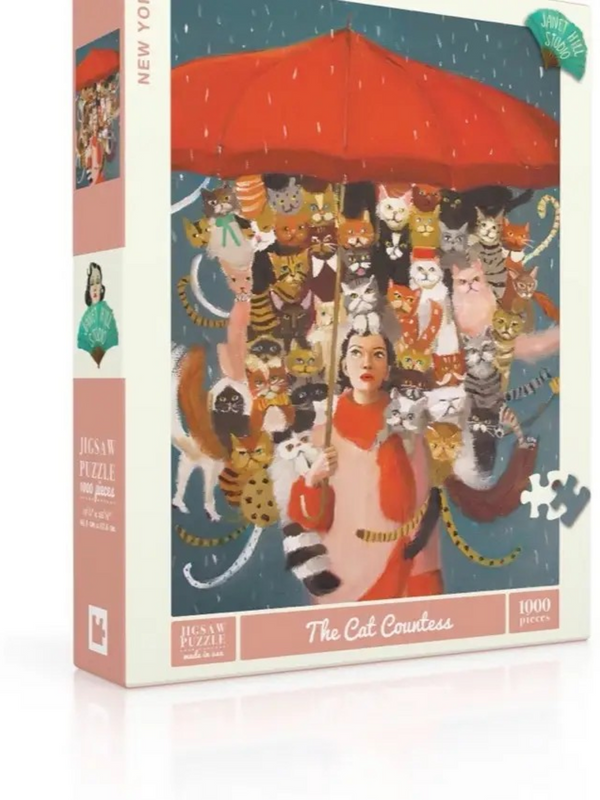 The Cat Countess - 1000 Piece Jigsaw Puzzle