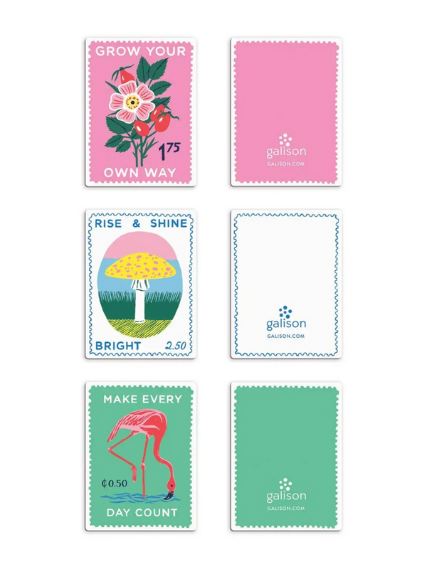 Ever Upward Stamps Magnetic Book Marks