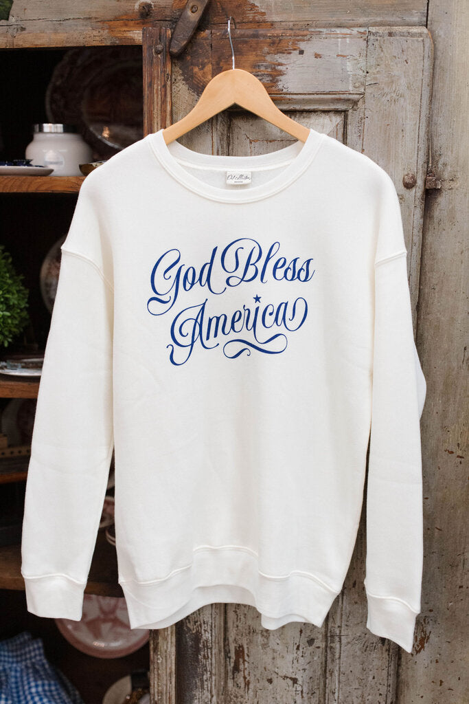 God bless America sweatshirt