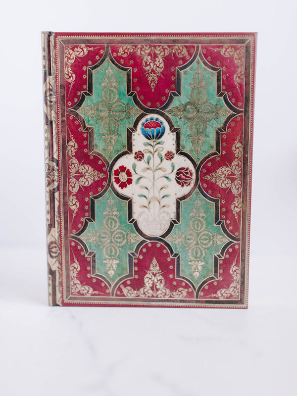 Floral Parchment Journal