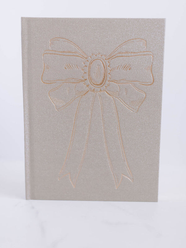 Bow Hardcover Notebook