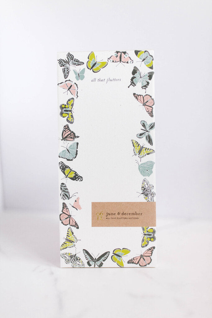 All That Flutters Notepad