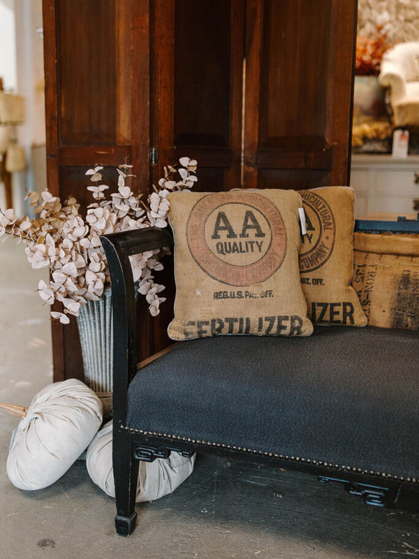 Vintage Fertilizer Pillow