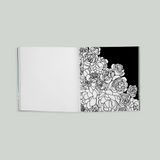 bloom coloring book with velvet pages