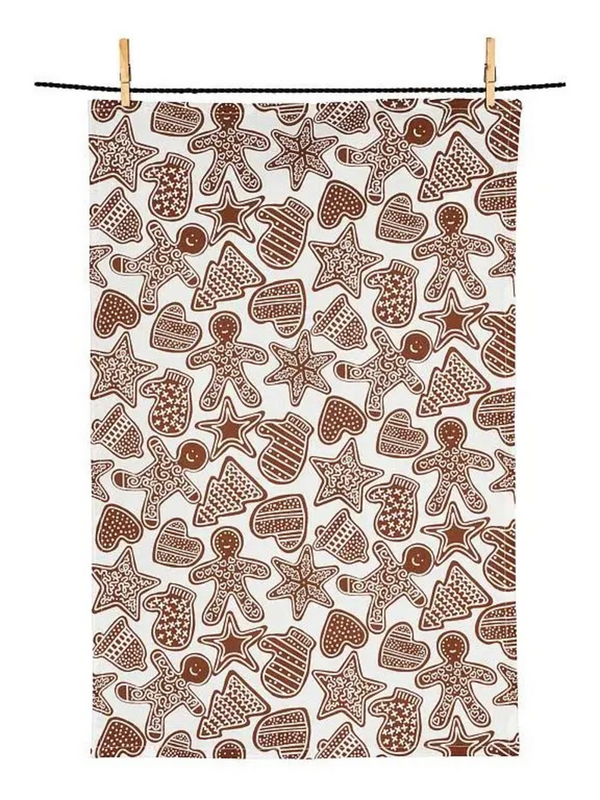 Gingerbread Cookies Kitchen Towel