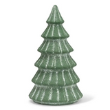 Large Snowy Evergreen Tree