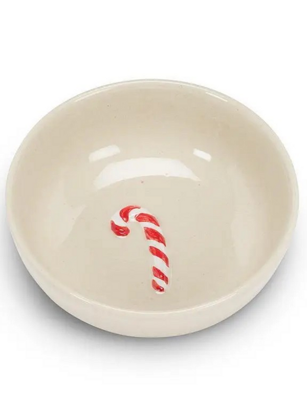 Mini Bowl with Candy Cane