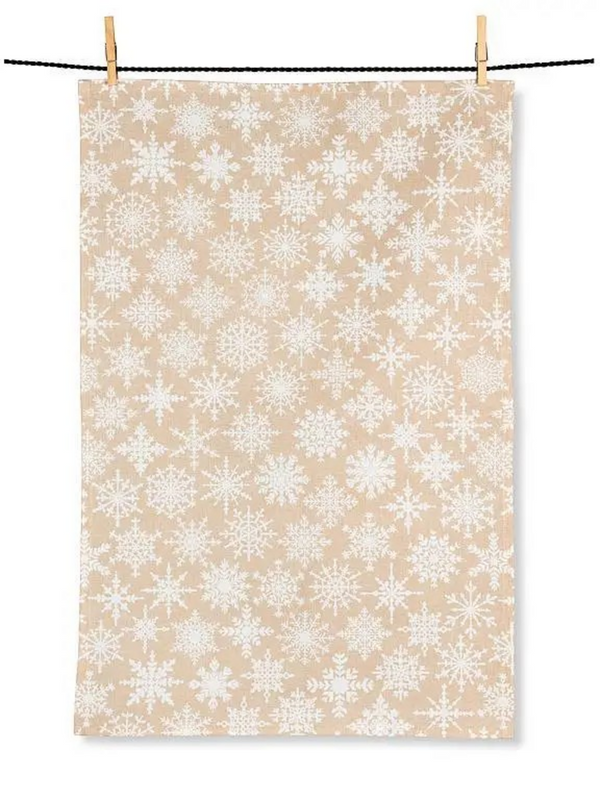 Scandi Snowflakes Kitchen Towel