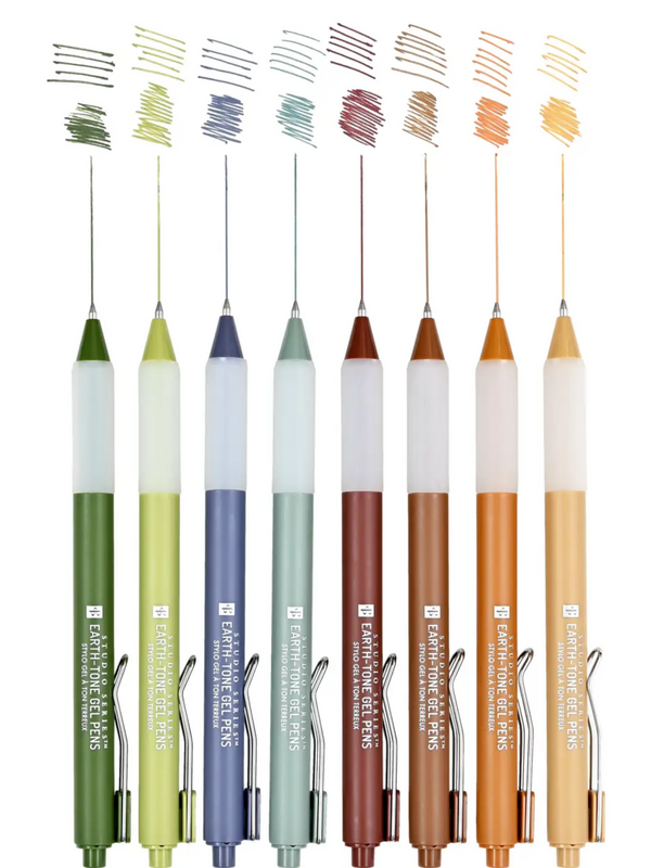 Earth-Tone Gel Pens