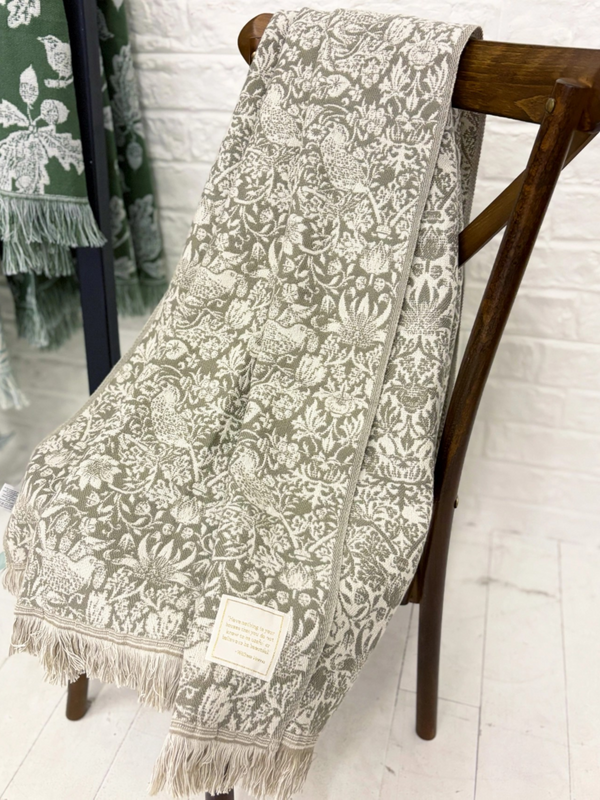 William Morris Blanket Grey