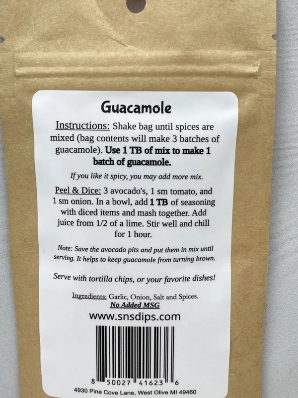 guacamole mix