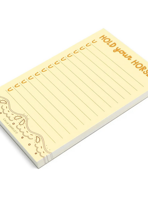 Hold Your Horses Southern Notepad