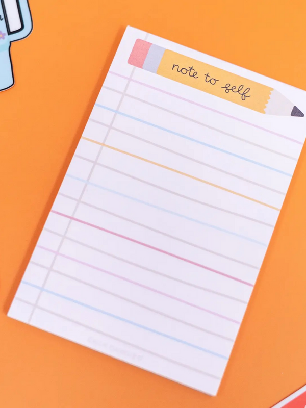 Note To Self Pencil Notepad