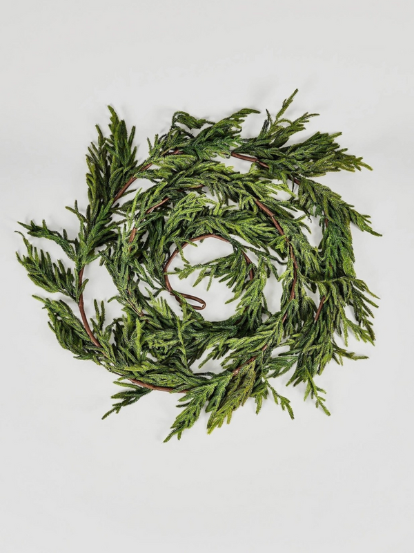 Afloral Real Touch Norfolk Pine Garland - 180" Long