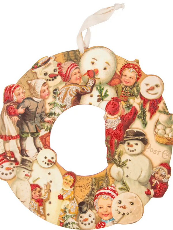 Snowmen Wreath