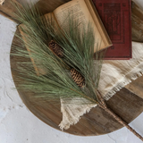 29" River Pine Spray w/ Cones