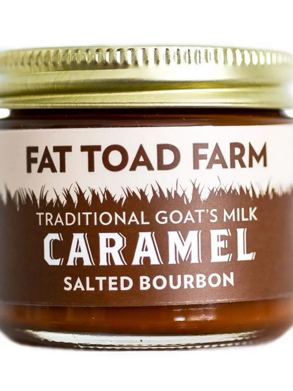 2oz salted bourbon goat's milk caramel