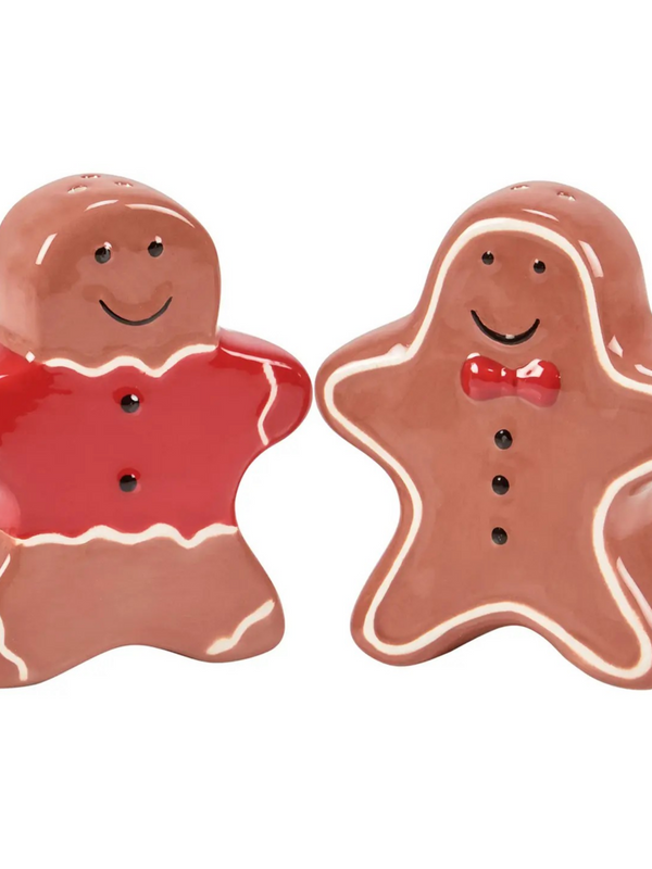 Gingerbread Salt and Pepper Shakers