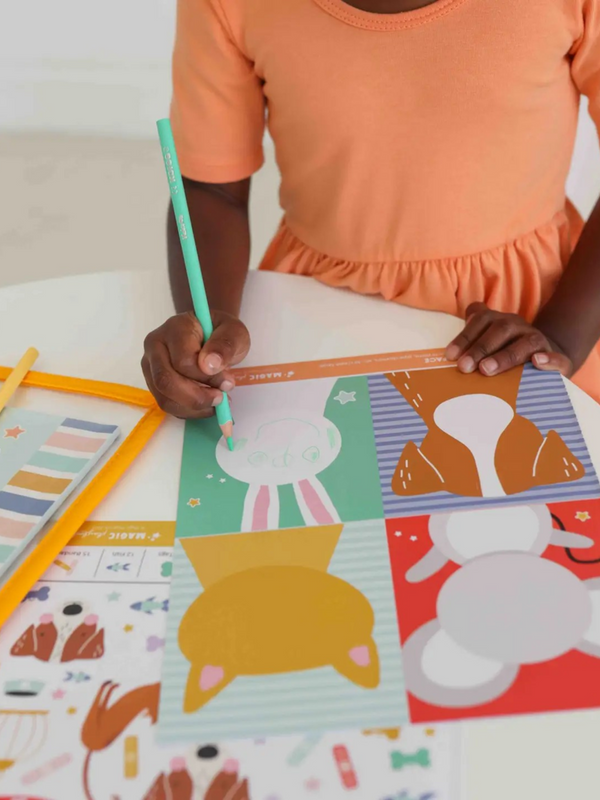 vet themed activity book