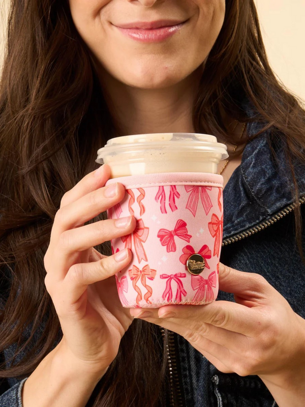 blushing bows drink sleeve