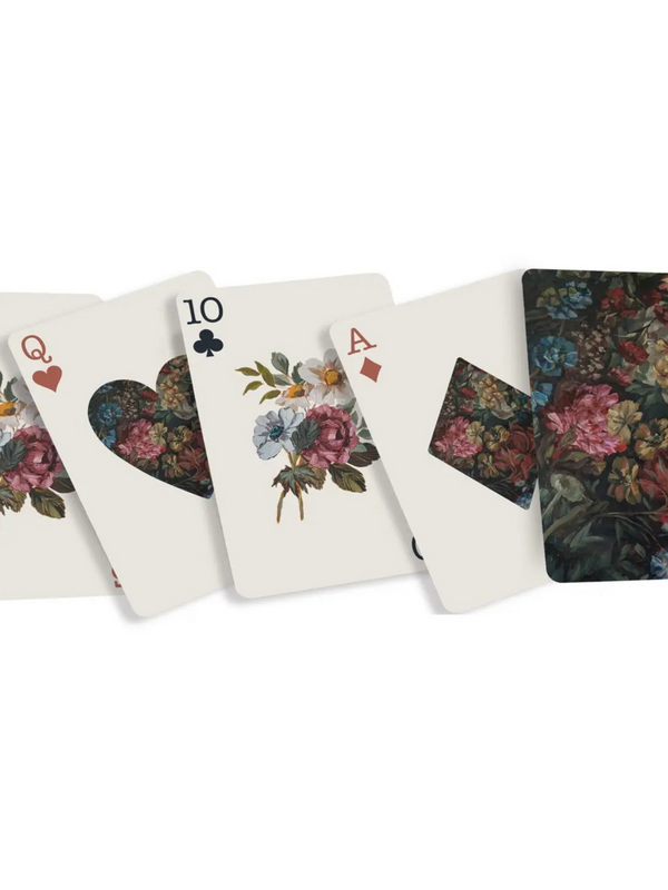 Moody Floral Playing Cards