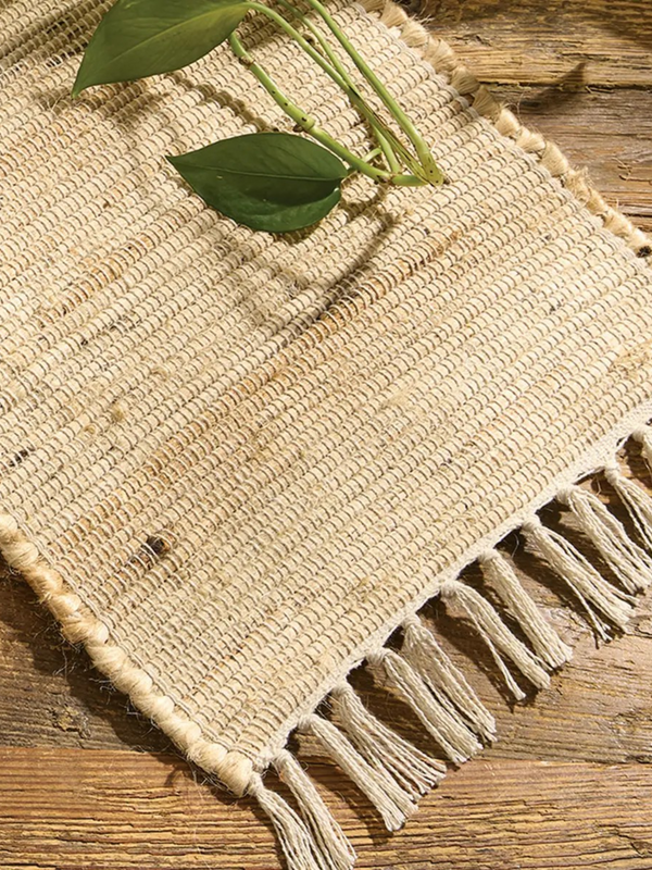 Wheat Fields Jute Runner 36"L