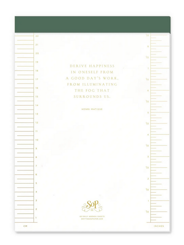 agenda legal pad
