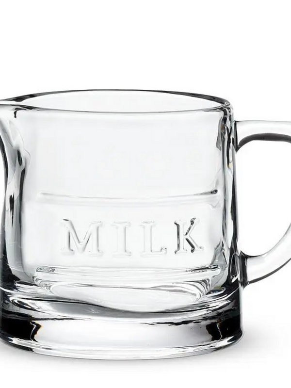 Glass Milk Jug
