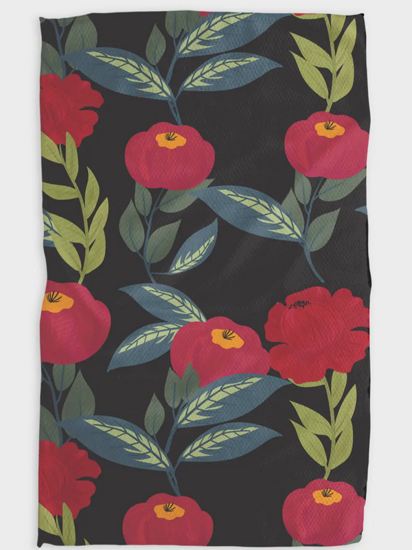 Lovely Night tea towel