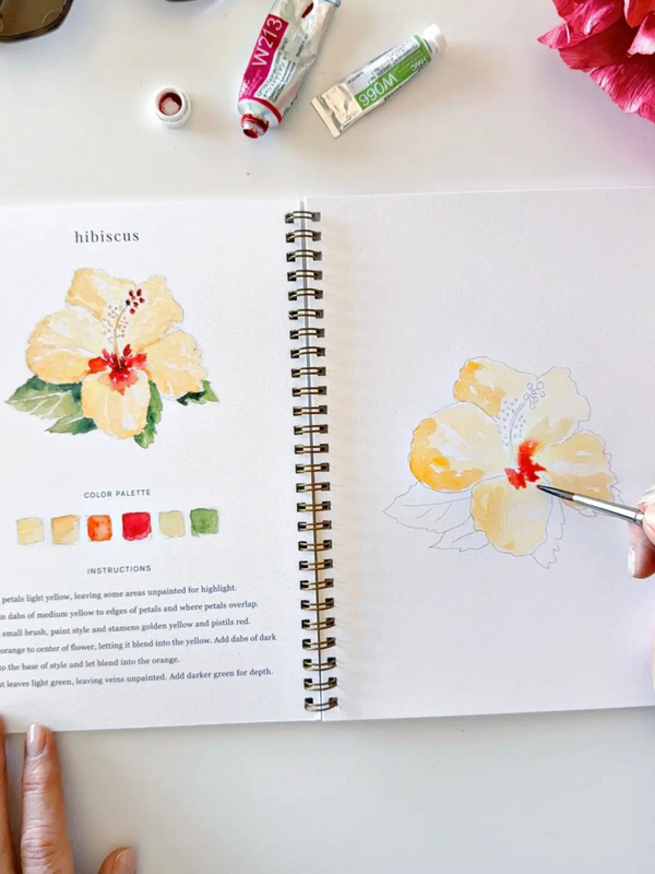 Tropical Watercolor Workbook