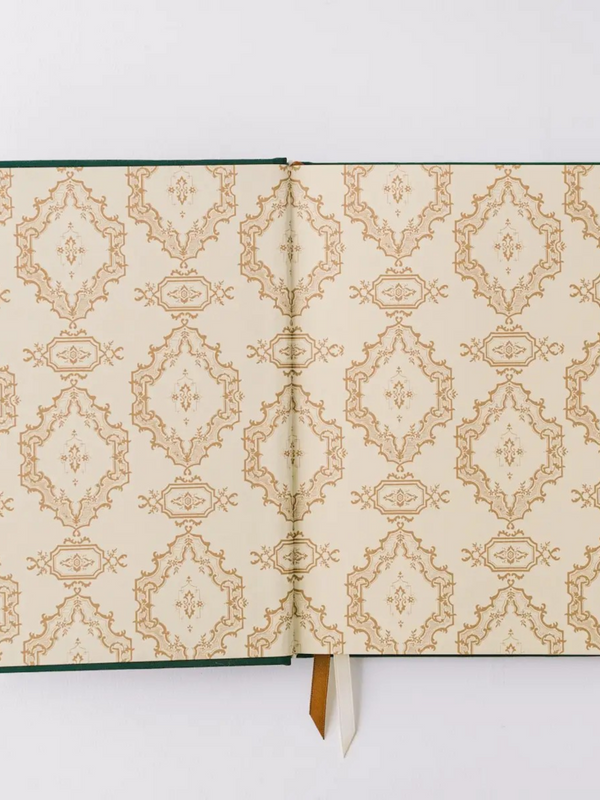 Golden Thistle Book cloth Hardcover Notebook