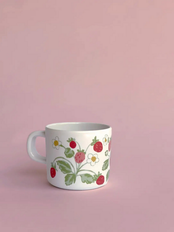 strawberry sippy cup