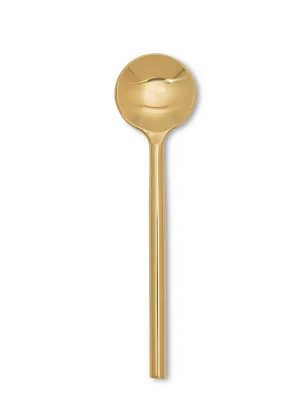 Modern Gold Spoon