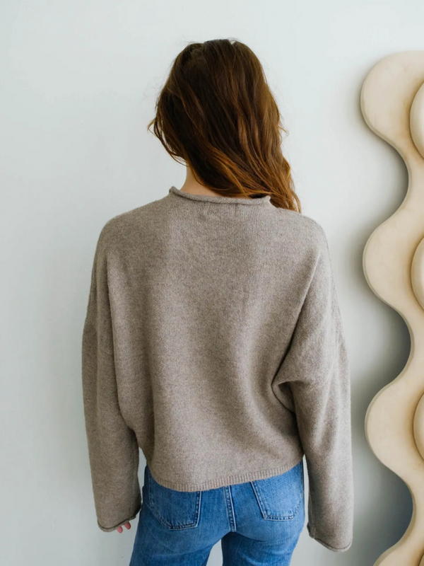 mocha cardigan