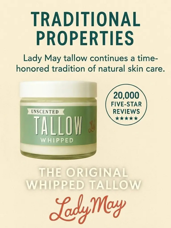 Unscented Whipped Tallow Moisturizer