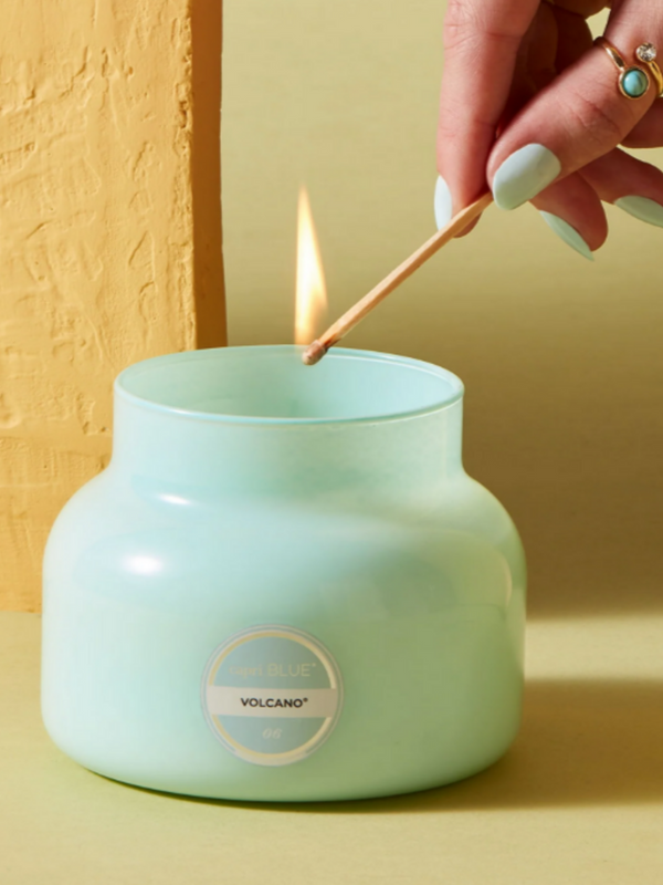 Aqua Volcano Candle