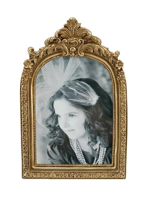 gold ornate 5x7 photo frame