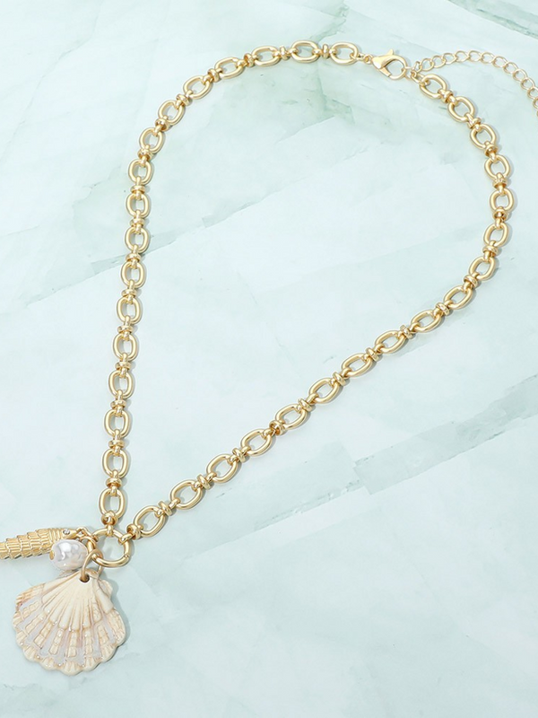 Gold Coastal Necklace