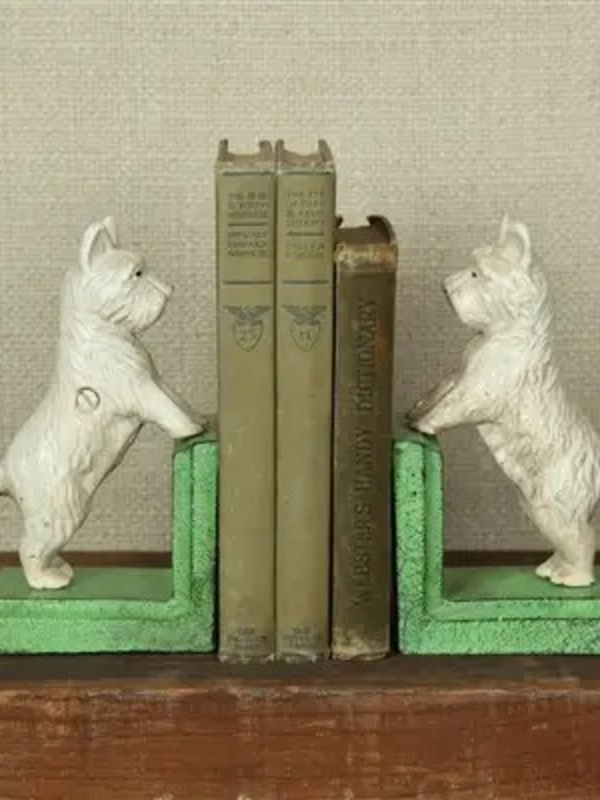 westie bookends
